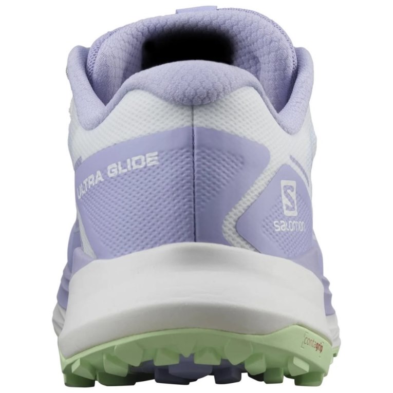 Tenis Para Trail Running Salomon Ultra Glide Mujer Lavanda Blancos | MX ACGT739